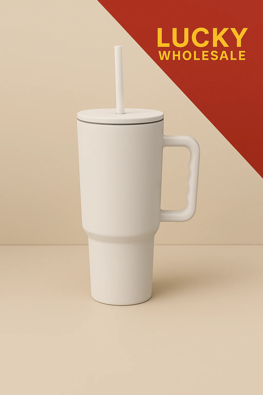 40OZ Thermal Sublimation Tumbler - White