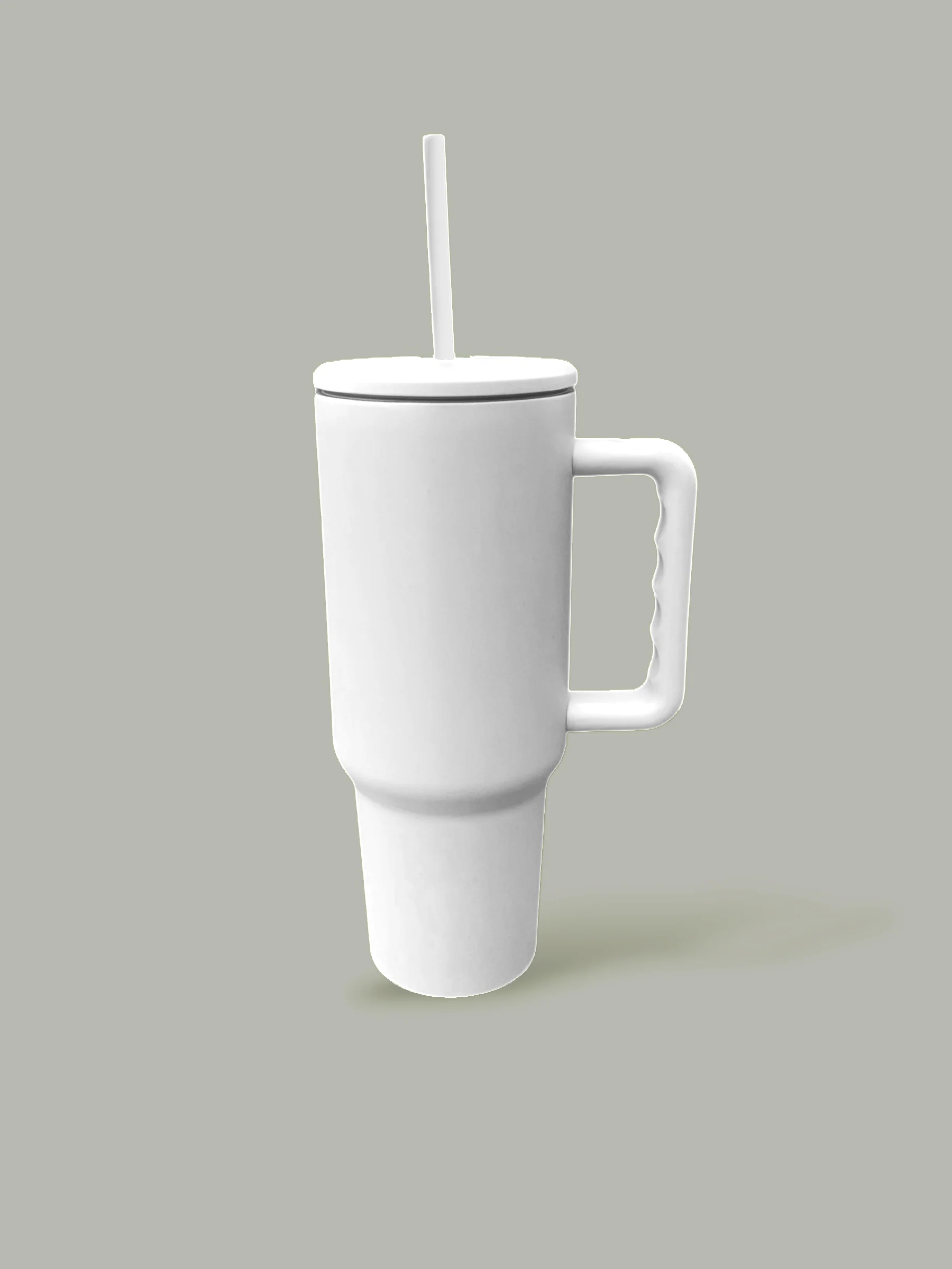 40OZ Thermal Sublimation Tumbler - White - Image 2