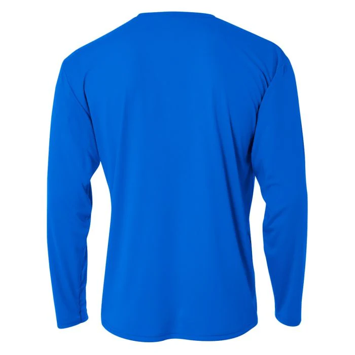 A4 N3165 Cooling Performance Long Sleeve - Royal - Image 3