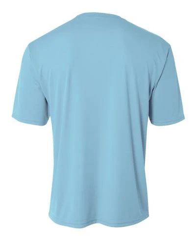 A4 NB3142 Youth Cooling Performance Crew - Light Blue - Image 3