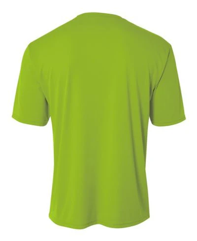 A4 NB3142 Youth Cooling Performance Crew - Lime - Image 3
