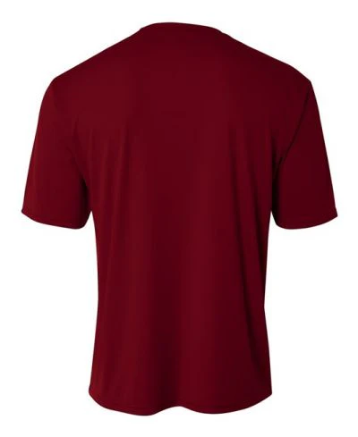 A4 NB3142 Youth Cooling Performance Crew - Maroon - Image 3