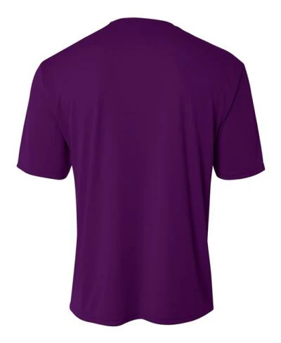 A4 NB3142 Youth Cooling Performance Crew - Purple - Image 3