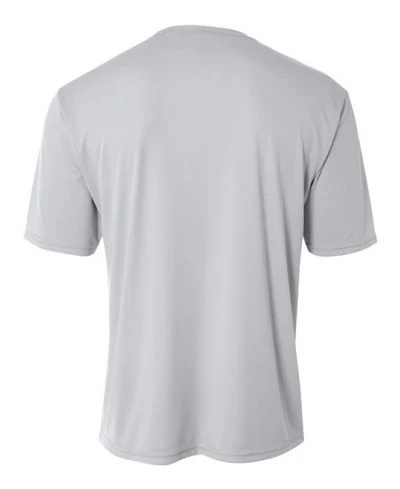 A4 NB3142 Youth Cooling Performance Crew - Silver - Image 3