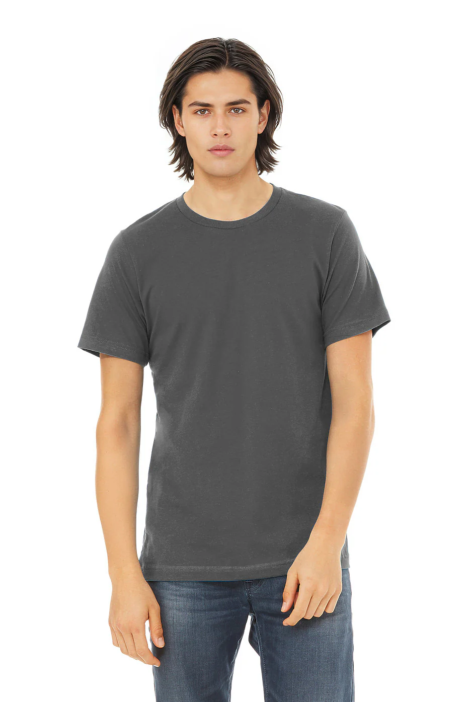 Bella Canvas 3001 Adult Round Neck - Asphalt