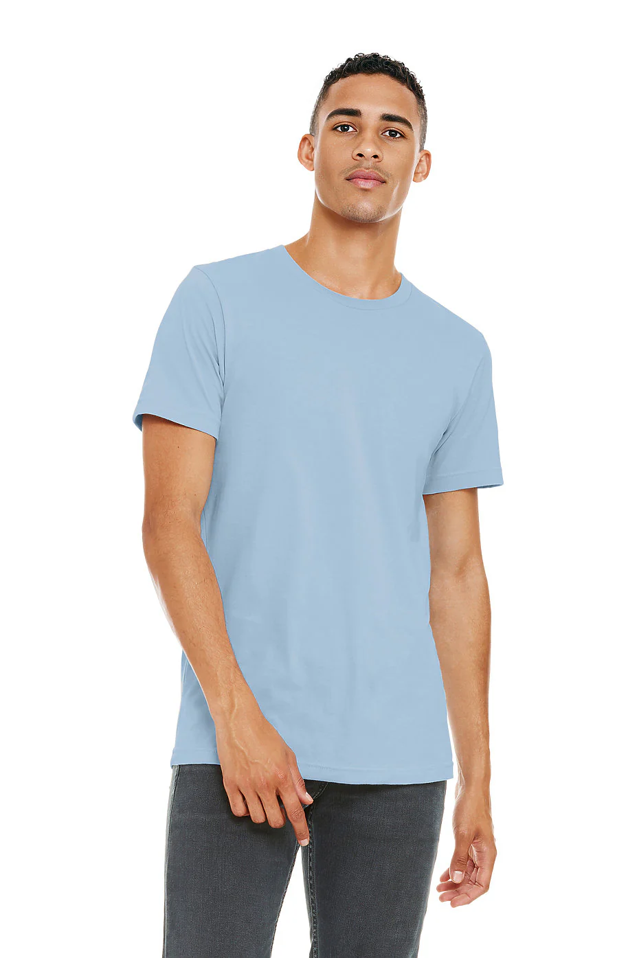 Bella Canvas 3001 Adult Round Neck - Baby Blue