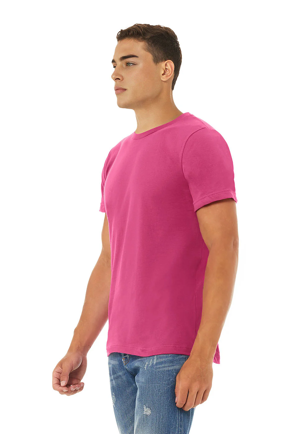 Bella Canvas 3001 Adult Round Neck - Berry - Image 2