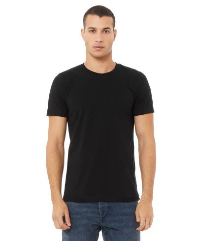 Bella Canvas 3001 Adult Round Neck - Black