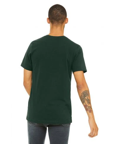 Bella Canvas 3001 Adult Round Neck - Forest - Image 3