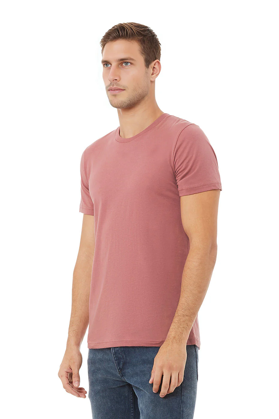 Bella Canvas 3001 Adult Round Neck - Mauve - Image 2