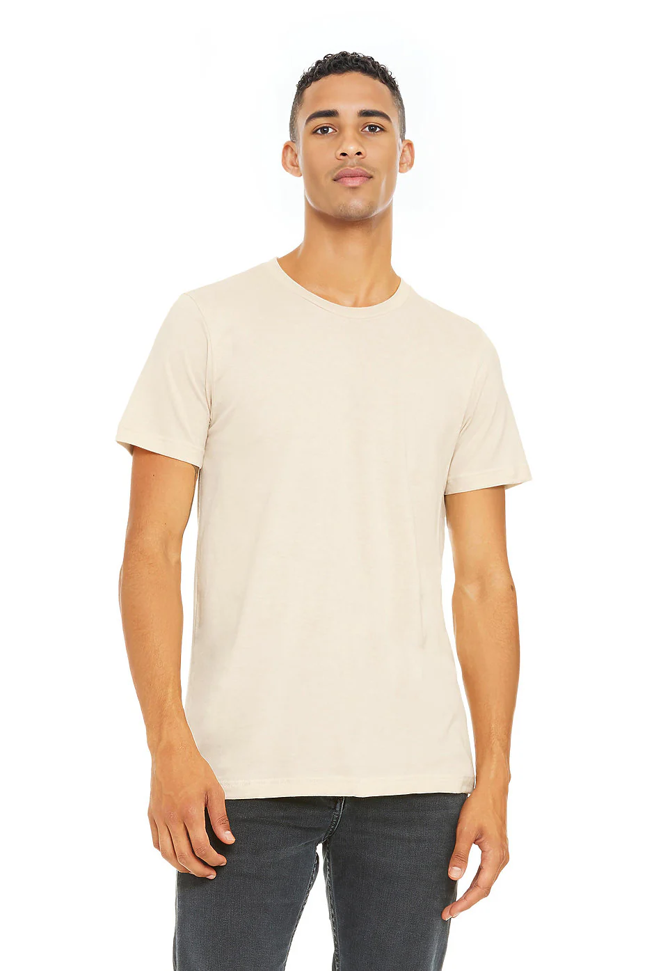 Bella Canvas 3001 Adult Round Neck - Natural