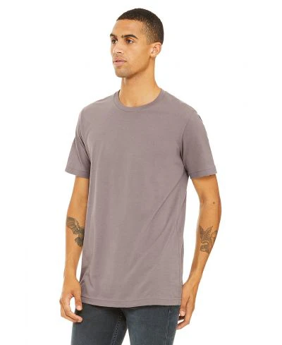 Bella Canvas 3001 Adult Round Neck - Pebble - Image 2