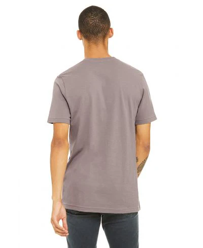 Bella Canvas 3001 Adult Round Neck - Pebble - Image 3
