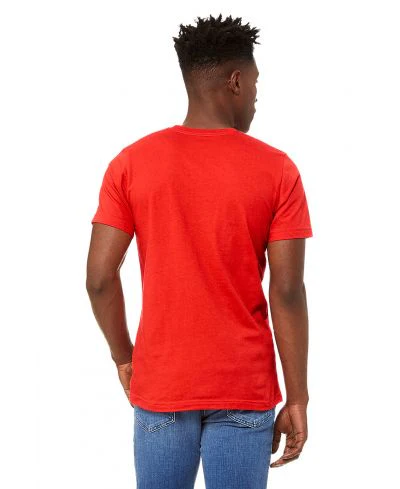 Bella Canvas 3001 Adult Round Neck - Poppy - Image 3