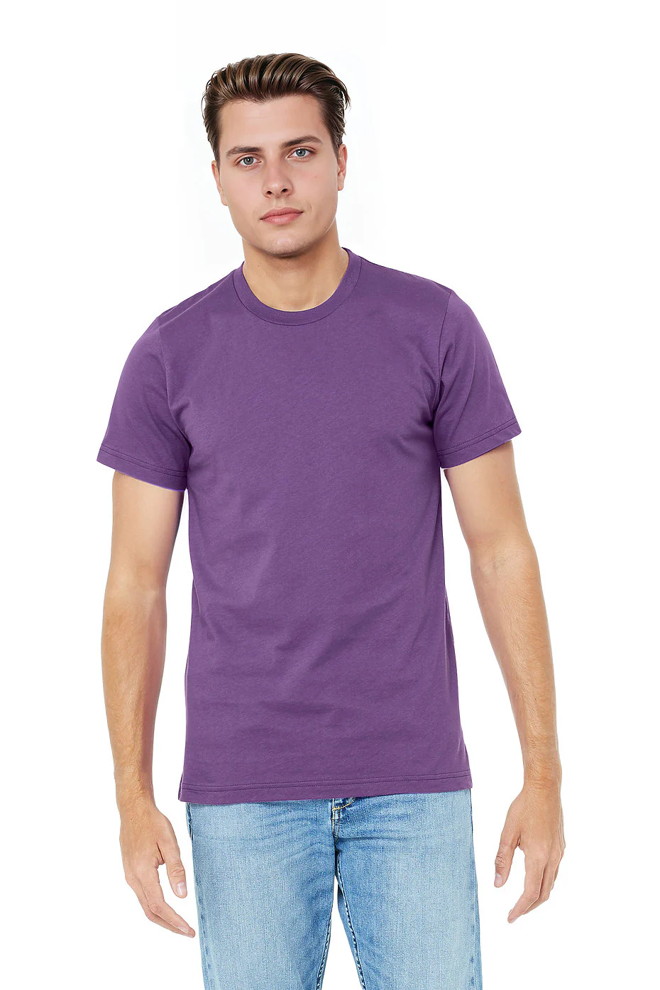 Bella Canvas 3001 Adult Round Neck - Team Purple