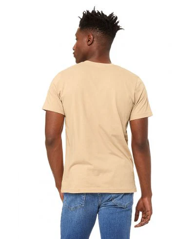 Bella Canvas 3001 Adult Round Neck - Sand Dune - Image 3