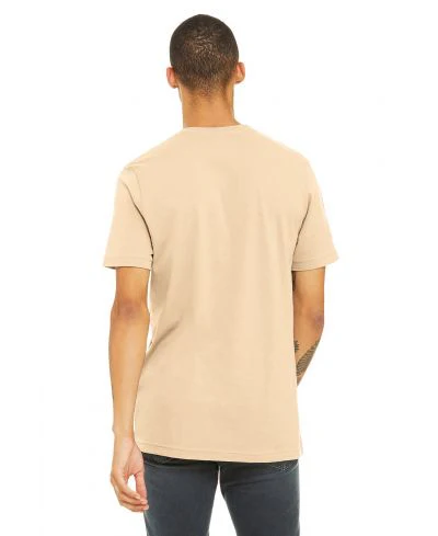 Bella Canvas 3001 Adult Round Neck - Soft Cream - Image 3