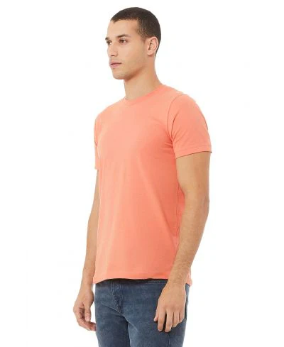 Bella Canvas 3001 Adult Round Neck - Sunset - Image 2