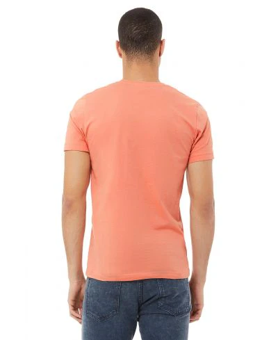 Bella Canvas 3001 Adult Round Neck - Sunset - Image 3