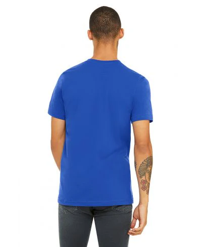 Bella Canvas 3001 Adult Round Neck - True Royal - Image 3