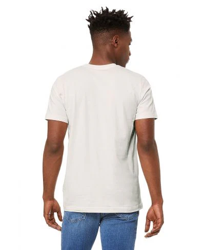 Bella Canvas 3001 Adult Round Neck - Vintage White - Image 3
