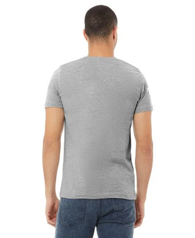 Bella Canvas 3001CVC Heather Round Neck - Athletic HTR - Image 3