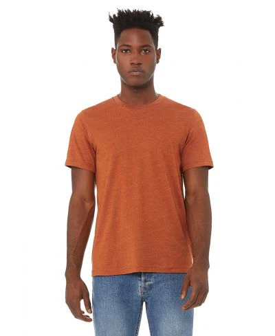 Bella Canvas 3001CVC Heather Round Neck - HTR Autumn