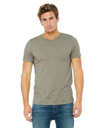 Bella Canvas 3001CVC Heather Round Neck - HTR Stone