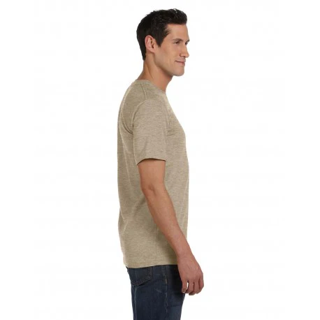Bella Canvas 3001CVC Heather Round Neck - HTR Tan - Image 2