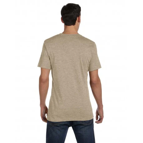 Bella Canvas 3001CVC Heather Round Neck - HTR Tan - Image 3