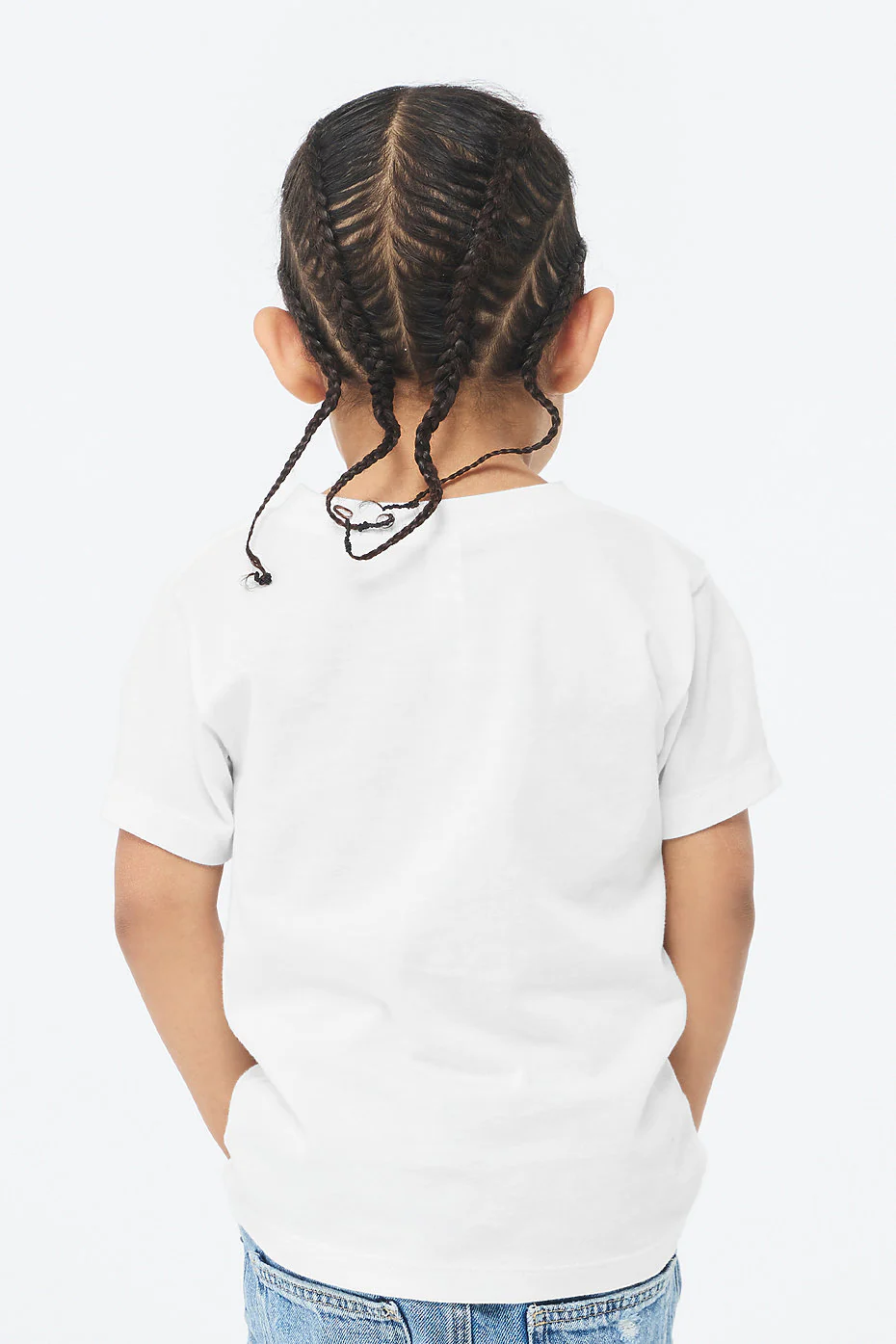 Bella Canvas 3001T Toddler Short Sleeve - White - Image 3