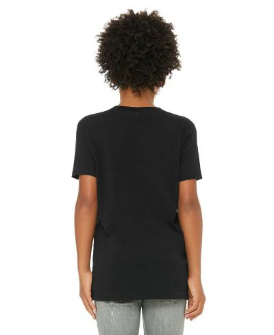 Bella Canvas 3001Y Youth Short Sleeve - Black - Image 3