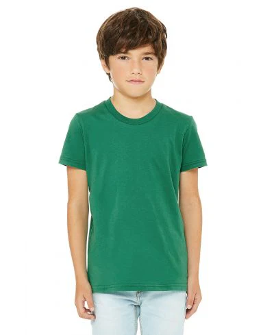 Bella Canvas 3001Y Youth Short Sleeve - Kelly