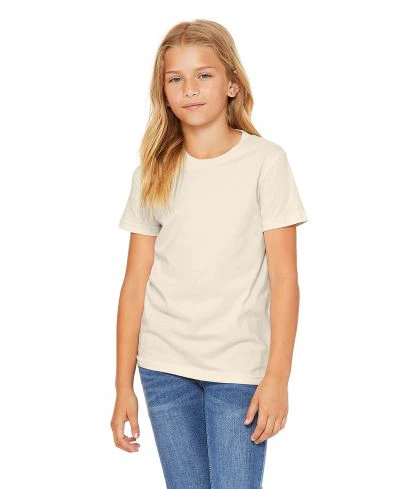 Bella Canvas 3001Y Youth Short Sleeve - Natural