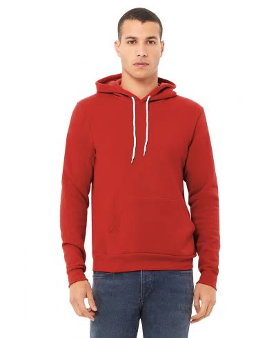 Bella Canvas 3719 Hoodie - Red