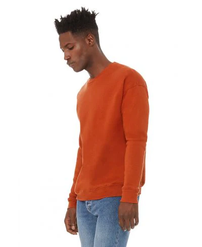 Bella Canvas 3945 Sweatshirt - Brick - Image 3