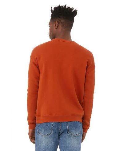 Bella Canvas 3945 Sweatshirt - Brick - Image 4