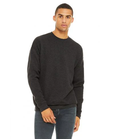 Bella Canvas 3945 Sweatshirt - Dark Grey HTR
