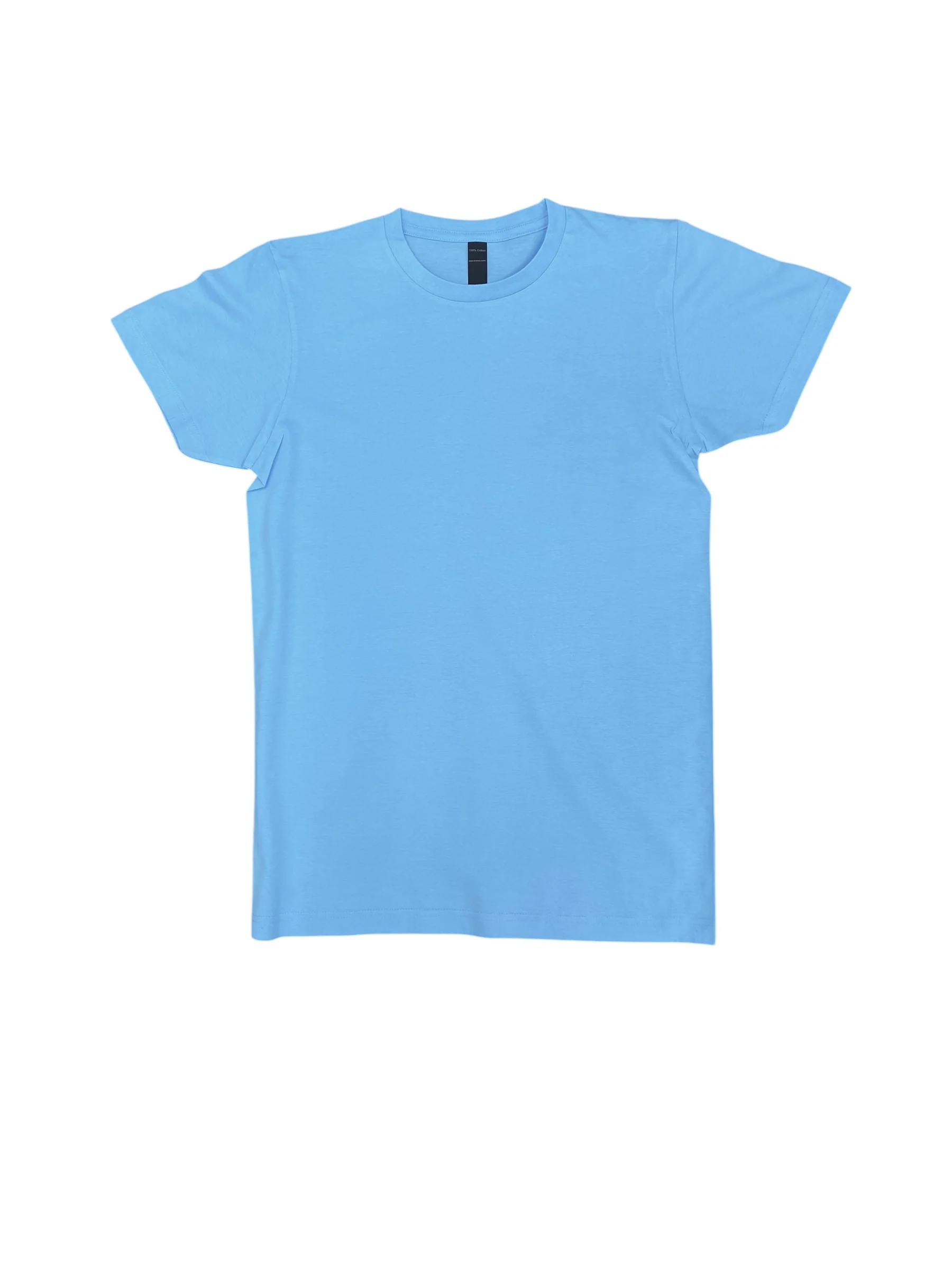 Lucky Friends 1001 Round neck T-shirt - Pacific Blue