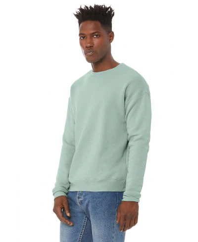 Bella Canvas 3945 Sweatshirt - Dusty Blue - Image 2