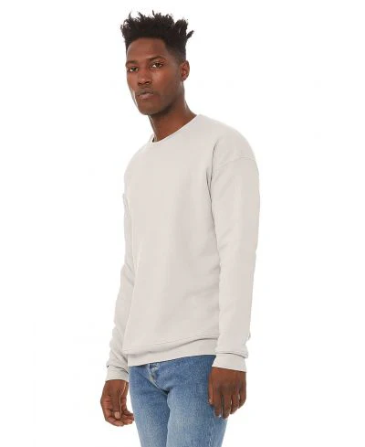 Bella Canvas 3945 Sweatshirt - HTR Dust - Image 2
