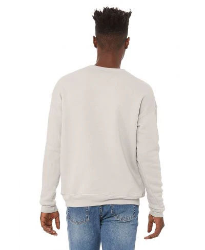 Bella Canvas 3945 Sweatshirt - HTR Dust - Image 3