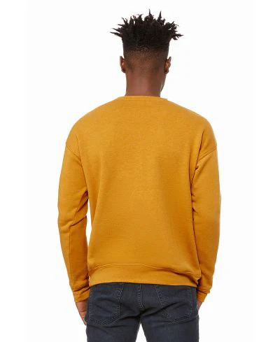 Bella Canvas 3945 Sweatshirt - HTR Mustard - Image 3