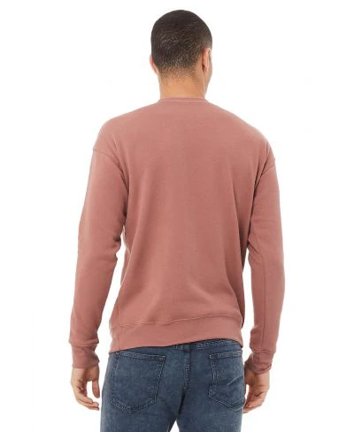 Bella Canvas 3945 Sweatshirt - Mauve - Image 3