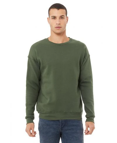 Bella Canvas 3945 Sweatshirt - Military Green