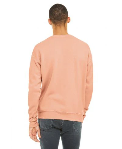 Bella Canvas 3945 Sweatshirt - Peach - Image 3