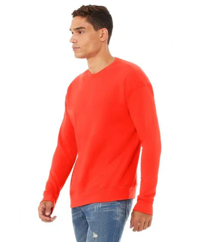 Bella Canvas 3945 Sweatshirt - Poppy - Image 2