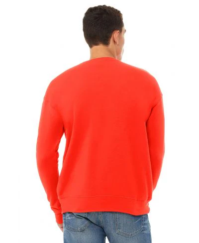 Bella Canvas 3945 Sweatshirt - Poppy - Image 3