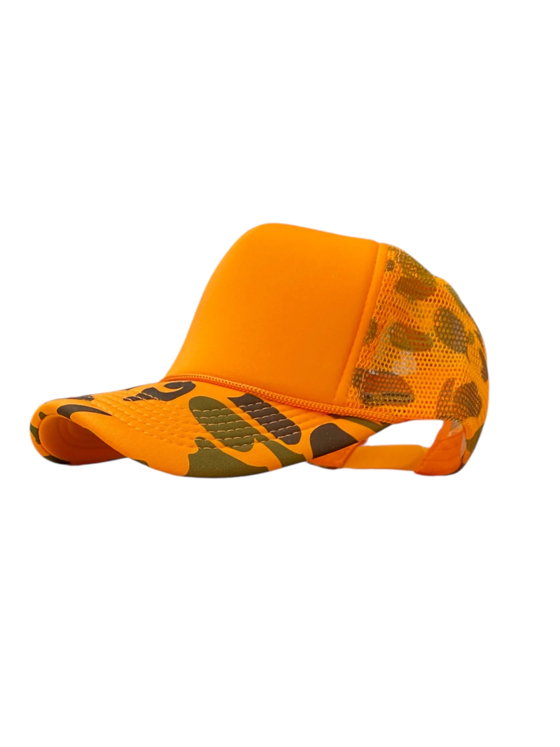 Checker Hat - Orange