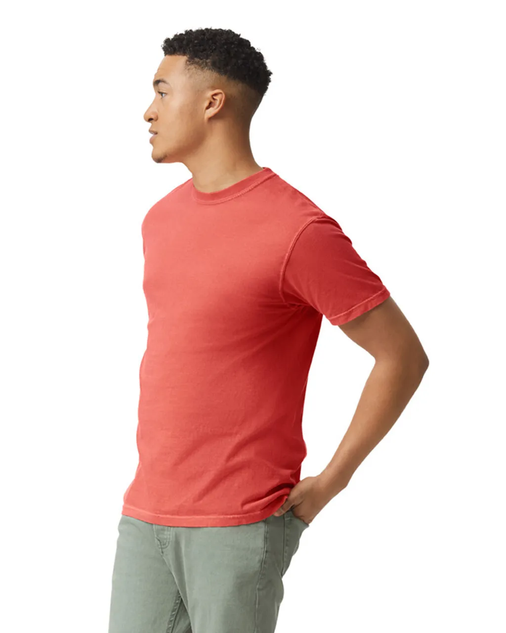 Comfort Colors 1717 Adult Tee - Bright Salmon - Image 4
